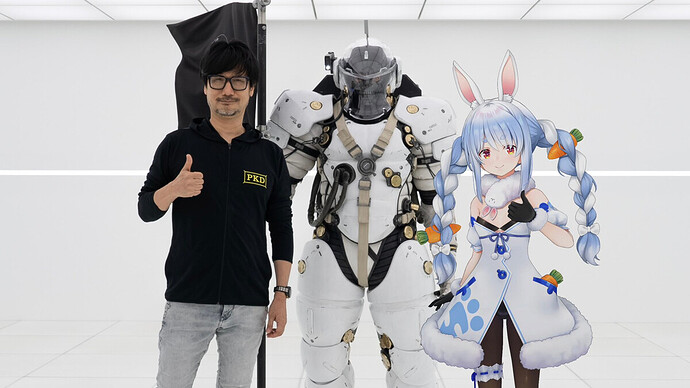 usada-pekora-visited-kojima-productions-studio-offices