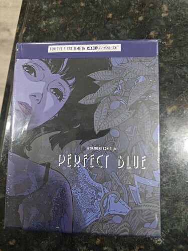 A physical copy of Perfect Blue 4K Collector's edition