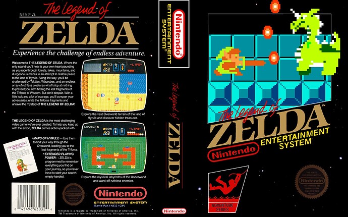 NES Black Box Art