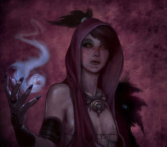 Morrigan Portrait